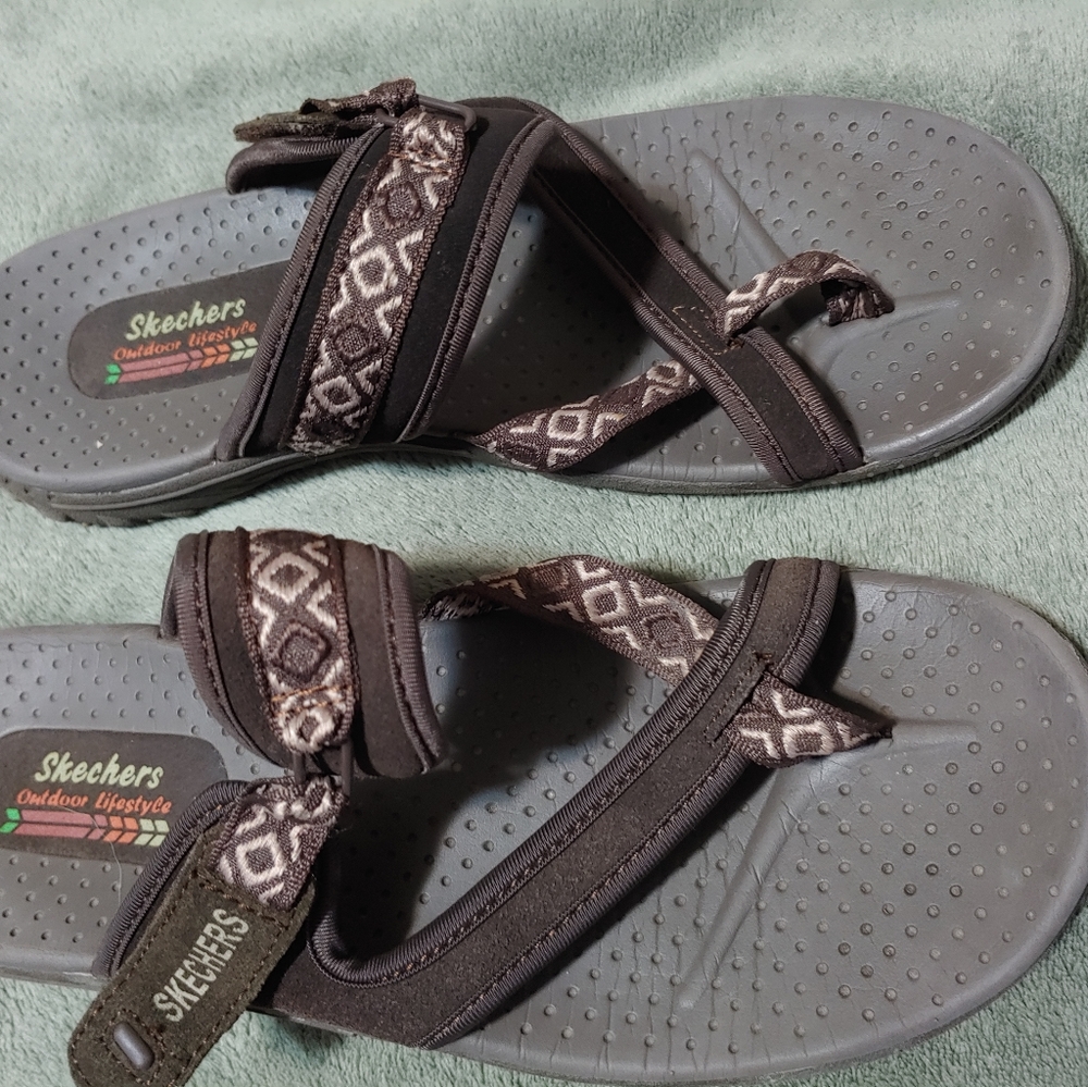 Skechers Reggae Sport Sandals Flip Flops